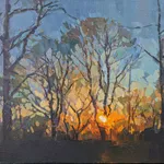 Hashim Akib, Winter Sunset