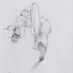 Carol Peace, Sitting Cross Legged, u/f