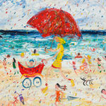 Simeon Stafford, Evening in the Park, Penzance