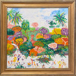 Simeon Stafford, Evening in the Park, Penzance