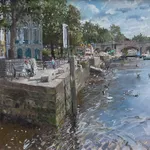 Nick Grove RSMA, Richmond Riverside from Water Lane