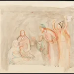 朱沅芷, 《（國家復甦的勞動場景）》、《樹枝上的鳥》 (NRA Labor Scenes), (Bird on a Branch)