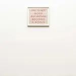 Ghada Amer (b. 1963), WITCHES, One is Not Born but Rather Becomes a Woman, 2023