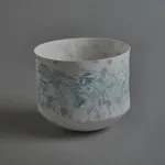 Jacqueline Poncelet, Vessel with Blue Markings, 1974