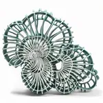 Xu Shiyuan, Vena (Celedon) No.1, 2021