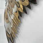 Cassandra Yap, To The Sun and Back, Artist, Art, Gold, Feathers, Gold leaf, Pin Up Girls, Turner Art Perspective, Essex Chelmsford Art Gallery