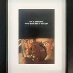 Mr Controversial, Life Is Dangerous You'll Never Make It Out Alive (Book), Original book, oil, silkscreen, Turner Art Perspective, Essex Chelmsford Art Gallery