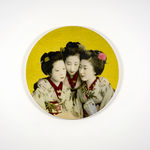 Gavin Mitchell British artist Playgirls Playboys Yellow Geisha Girls Playboy panel Turner Art Perspective Essex Art Gallery