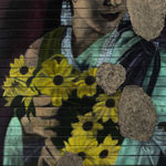 Atul Dodiya, The Flute, 2022