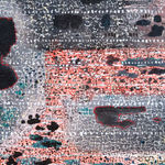 detail of abstract painting