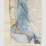 abstract work on paper