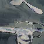 detail of still life drawing