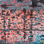 detail of abstract painting