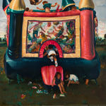 Larry Madrigal, Pink Bounce House, 2024