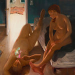 Larry Madrigal, Pink Bounce House, 2024