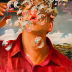 Larry Madrigal, Pink Bounce House, 2024