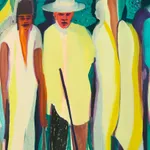 Adriana Varejão, Macau Wall (Blue) 11, 2001