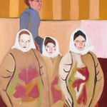 Chantal Joffe, Matrushka Dolls, 2025