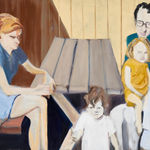 Chantal Joffe, Backyard, 2025