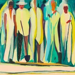 Adriana Varejão, Macau Wall (Blue) 11, 2001