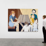 Chantal Joffe, Backyard, 2025