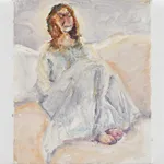 Celia Paul, Kate under the light, 2024