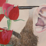 Michael Hilsman, Flower On Fire, 2023