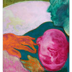 Alex Foxton, Duke (yellow) and Duke (pink), 2019