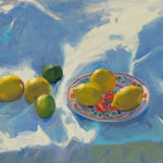 Daisy Sims Hilditch, Tulips On A Metal Trunk Rosetti Studios