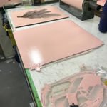 Jo De Pear, Sea Fan VII - Orange/Blush