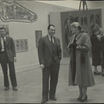 Wolfgang Paalen, Portrait d'Einstein, c. 1940-1941