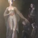 Leonor Fini, L’Élue de la nuit, 1986
