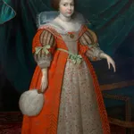 George Geldorp (c.1590 - 1665), Mary Vere, Lady Townshend (1608 - 1669), later Countess of Westmorland [?], Painted circa 1627