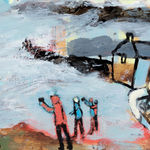 Elaine Turnbull, Three Swimming with the Tide