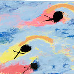 Elaine Turnbull, Three Swimming with the Tide