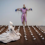 Karon Davis, Waiting Room, 2016