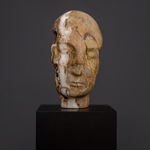 Emily Young, Wind Head (Bronze), 2019