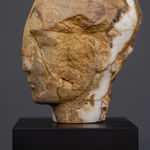 Emily Young, Wind Head (Bronze), 2019