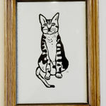 Hugo Guinness classic prints (framed), Tabby Cat, 2024