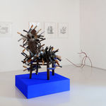 Noor Mahnun Anum, indigo i, 2021