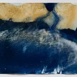 Meghann Riepenhoff, Littoral Drift #1427 (Fay Bainbridge, WA, Unknown Date of First Exposure, Churning Waves in Swash Zone)
