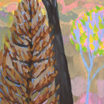 Lynne Flemons, Winter Trees At Nimmitabel, 2022