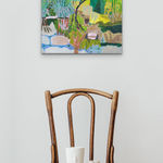 Lynne Flemons, Campsite Fantasy Lake Wallace, 2022