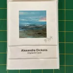 Set of three original art cards 06