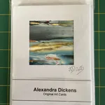 Set of three original art cards 06