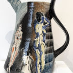 Paul Jackson , Black and White Rocking Jug