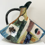 Paul Jackson , Black and White Rocking Jug