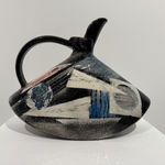 Paul Jackson , Black and White Rocking Jug