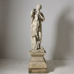 Pair Of 18th Century Carved Walnut Profile Heads ( sold )