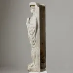 Pair Of 18th Century Carved Walnut Profile Heads ( sold )